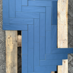 10,8 m2 Handvorm tegels blauw, Blauw